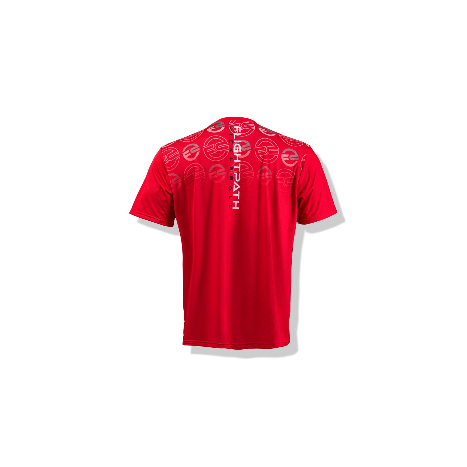 Men's Attack Tee (Red with floating logo graphic)
