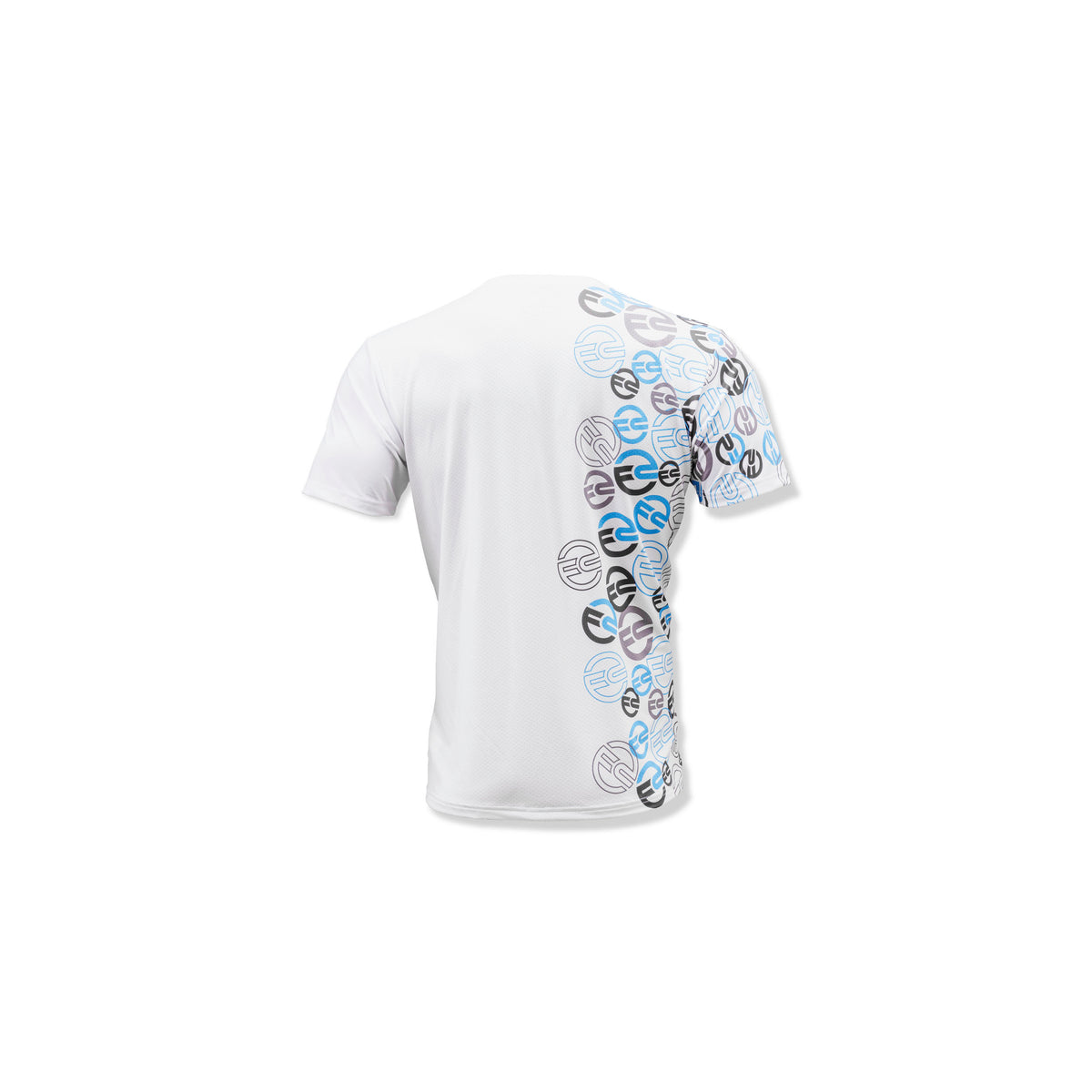 Men&#39;s Attack Tee (White with wrap-around logo graphic)