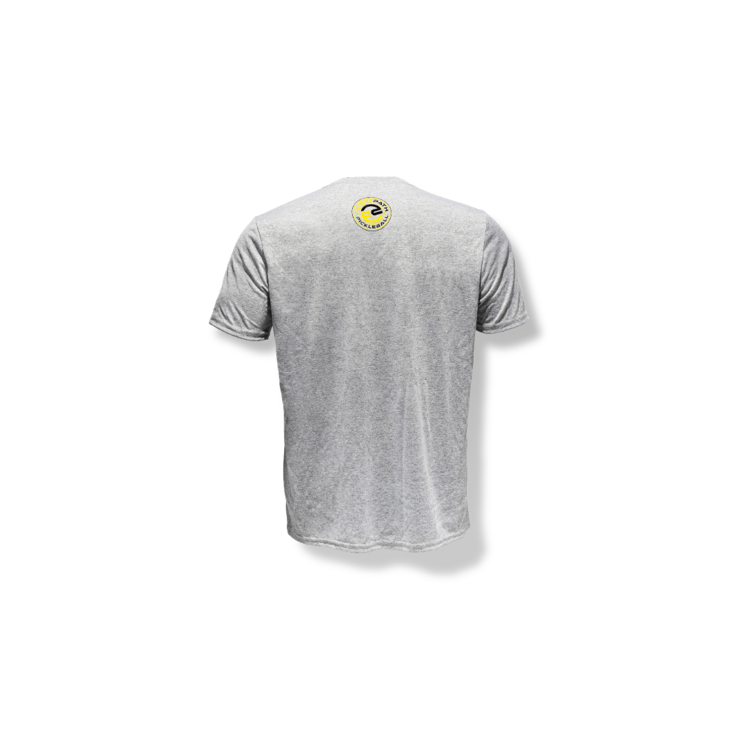 Men's Advantage Tee (Athletic Grey with Black/Bright Yellow) ~ PROJECT "1ST211" Design