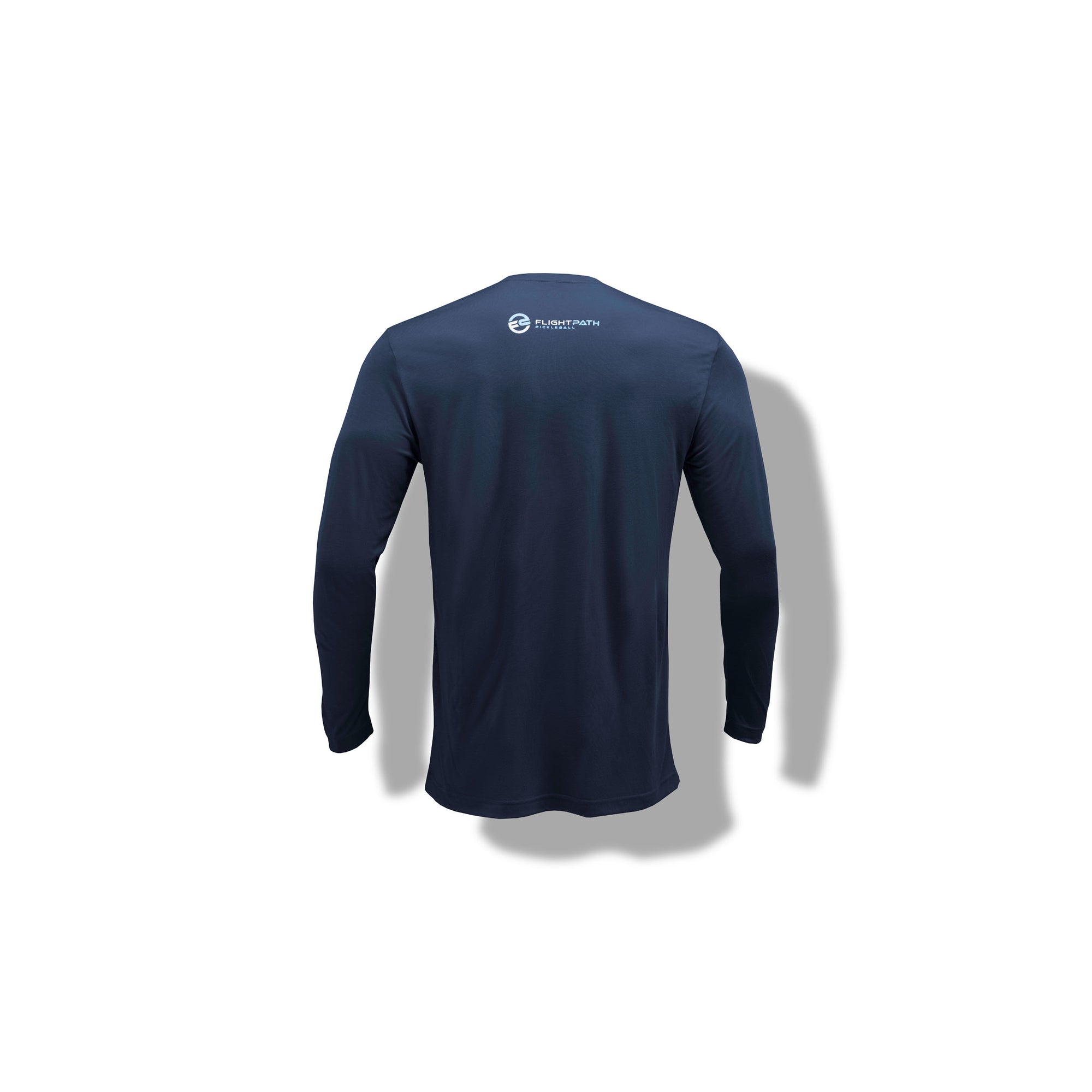 Men's Long Sleeve Volley Tee (Navy)