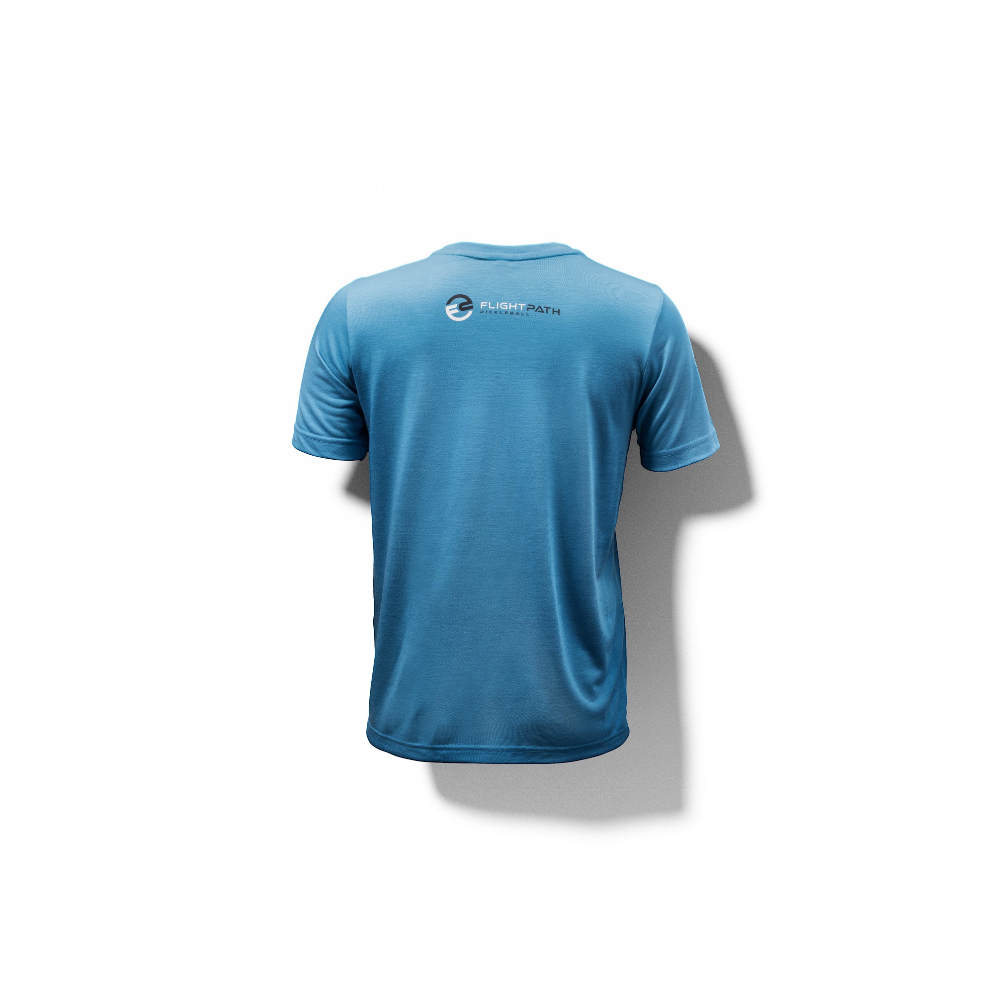 Women's Volley Tee (Blue) - Flight-Path-Pickleball