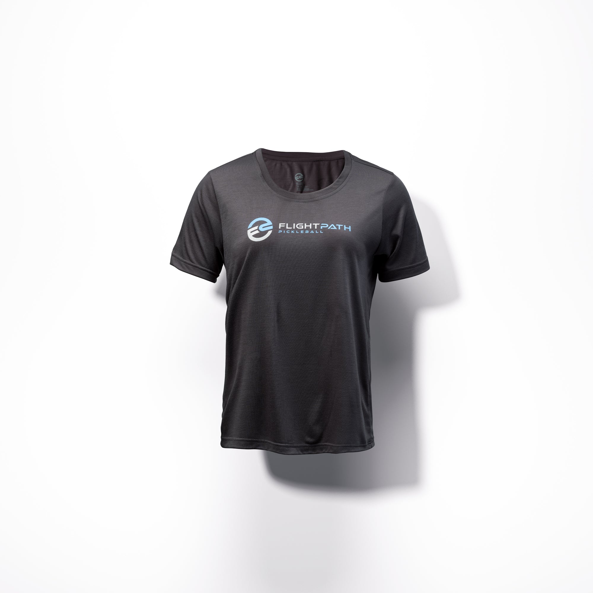 Women's Volley Tee (Carbon) - Flight-Path-Pickleball