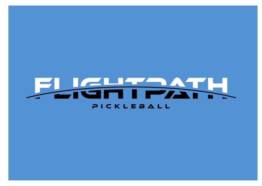 Men's Drive Tee with FlightPath Arc Logo (Blue)