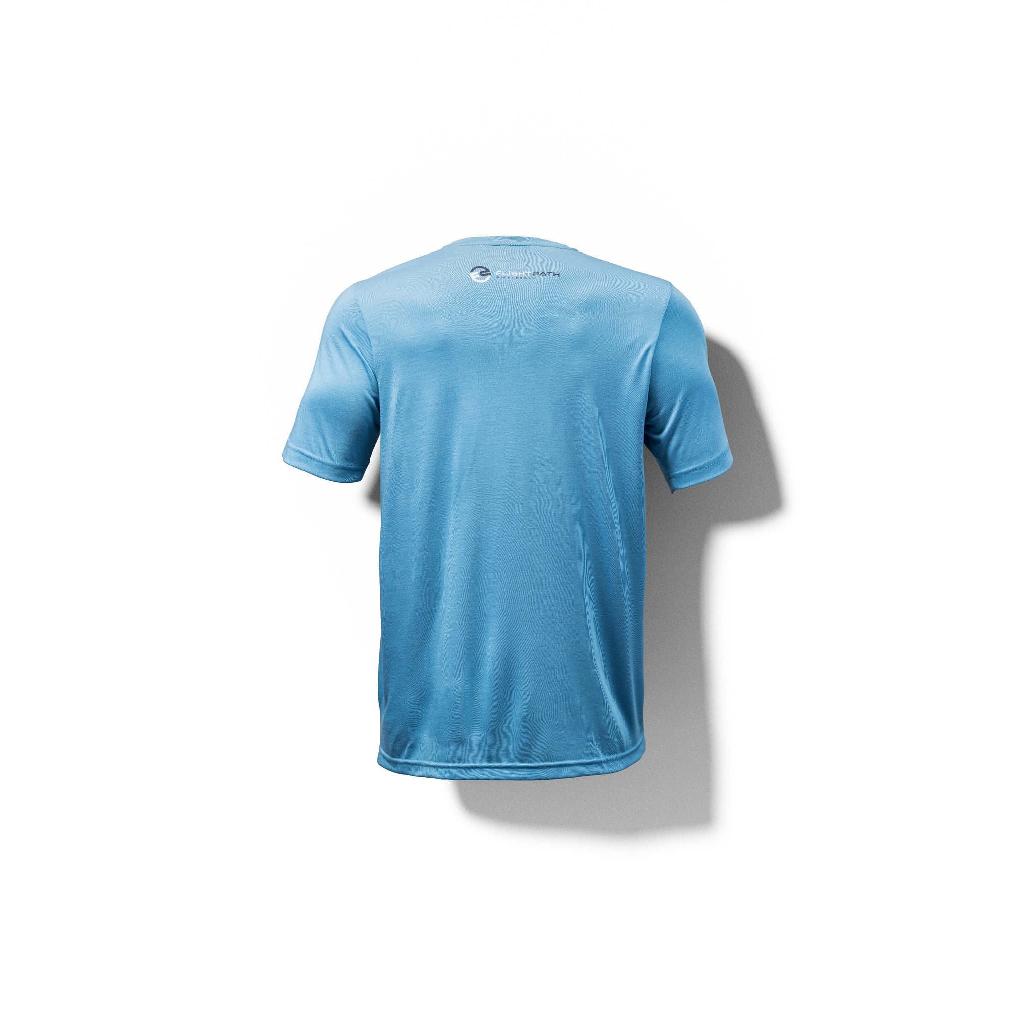 Men's Volley Tee (Blue) - Flight-Path-Pickleball