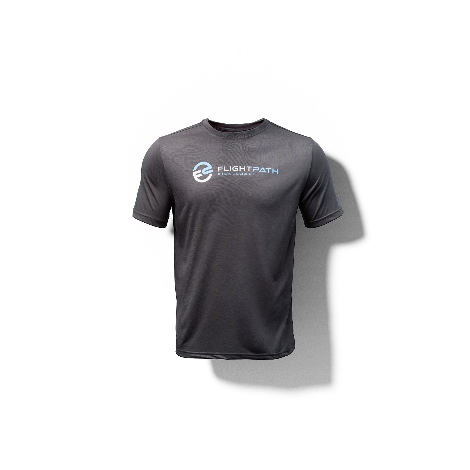 Men's Volley Tee (Carbon) - Flight-Path-Pickleball