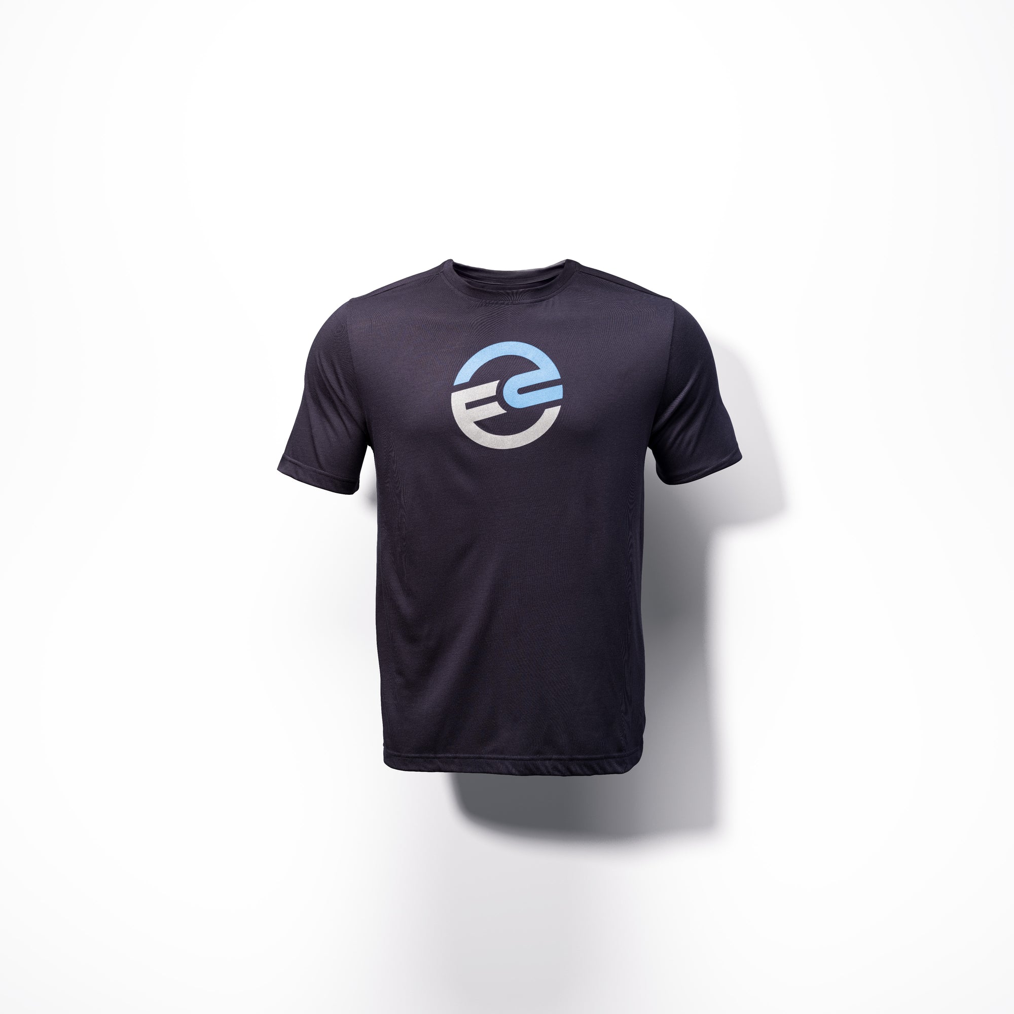 Men's Volley Tee with FlightPath Icon Logo (Navy) - Flight-Path-Pickleball