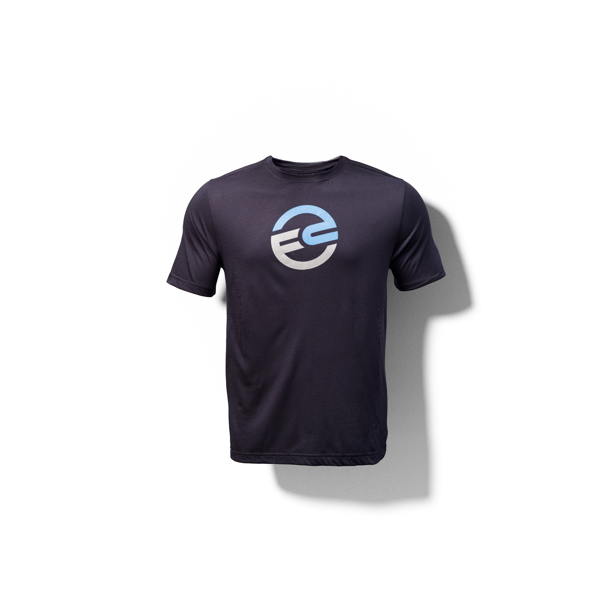 Men's Volley Tee with FlightPath Icon Logo (Navy) - Flight-Path-Pickleball