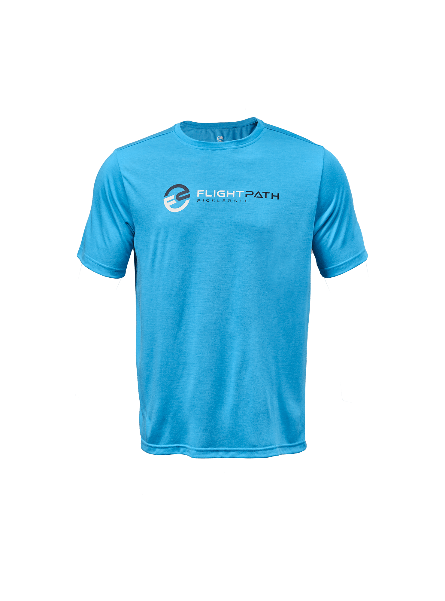 Men's Volley Tee (Blue) - Flight-Path-Pickleball