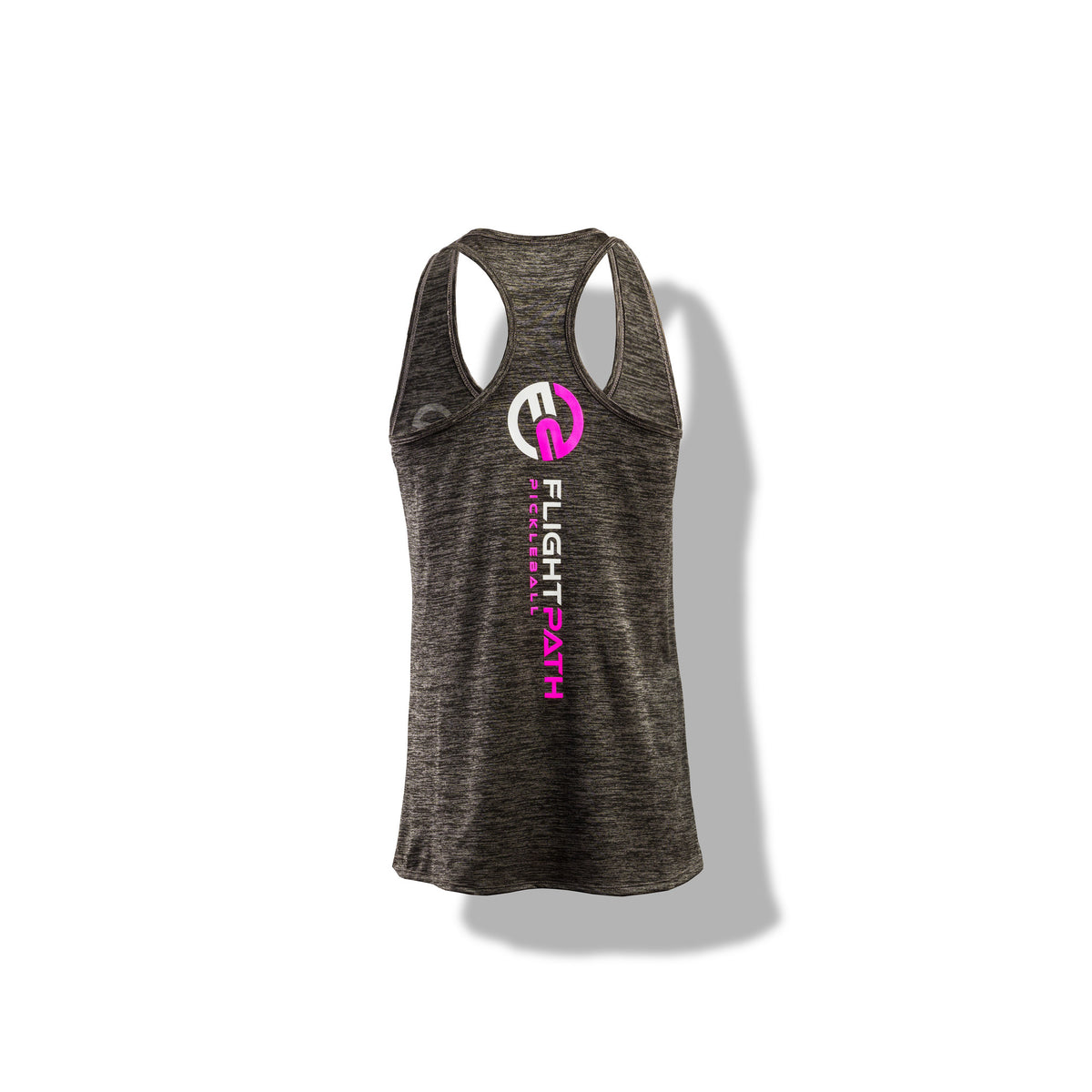 Women&#39;s Racerback Tank (Heathered Black)